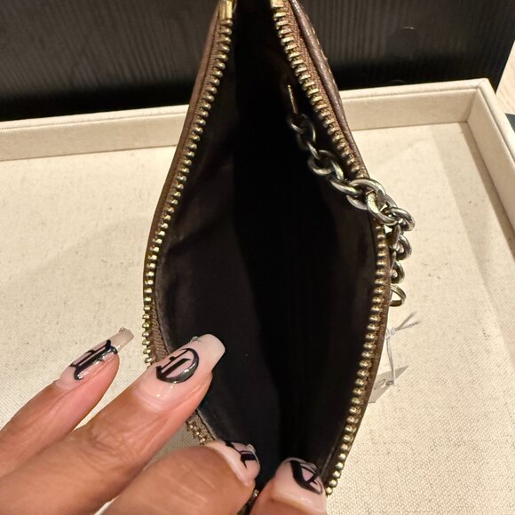 Dooney & Bourke Monogram Canvas Key Case - Picture 3 of 7